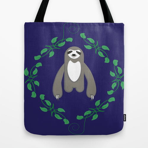 sloth tote